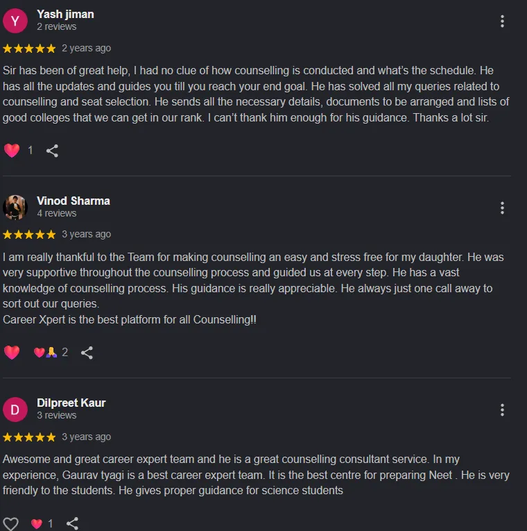 Student testimonial 1